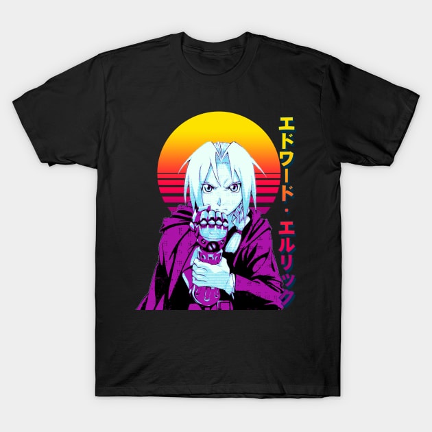 Edward Elric T-Shirt by Retrostyle